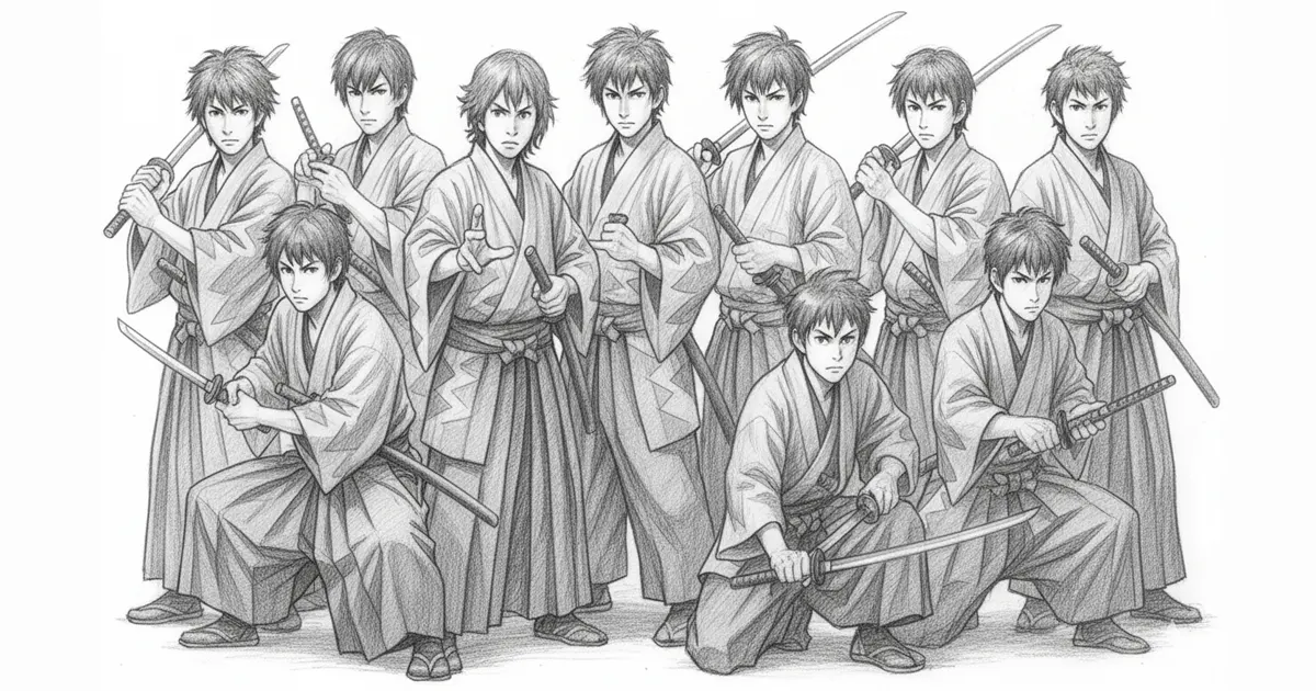 幕末の動乱に活躍する若者たち