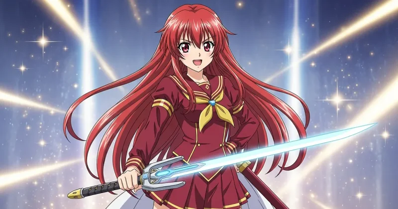 サーベルを片手に異世界で戦う美女戦士